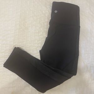 Lululemon crop black leggings